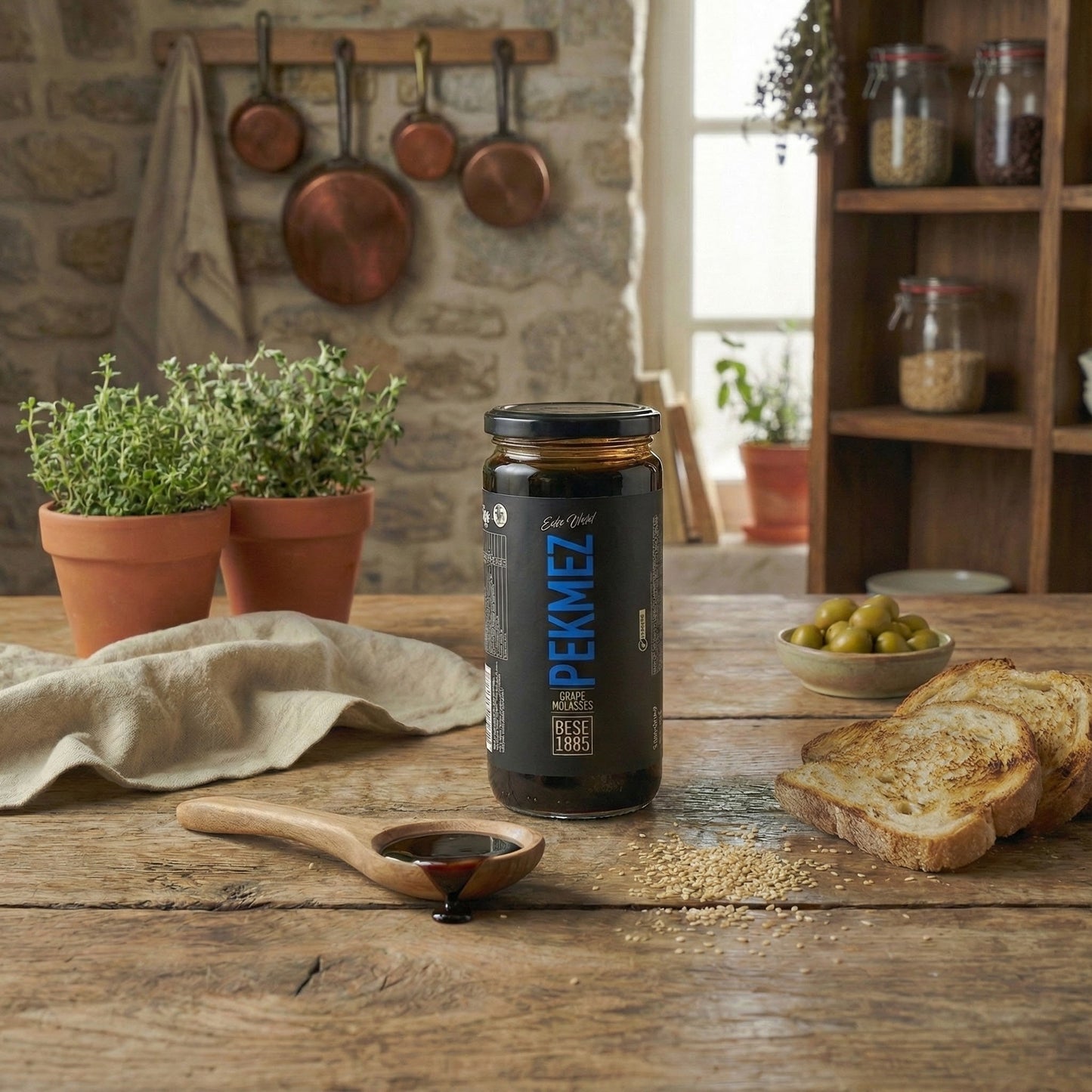 Premium druivenmelasse – 650 g – 3-pack