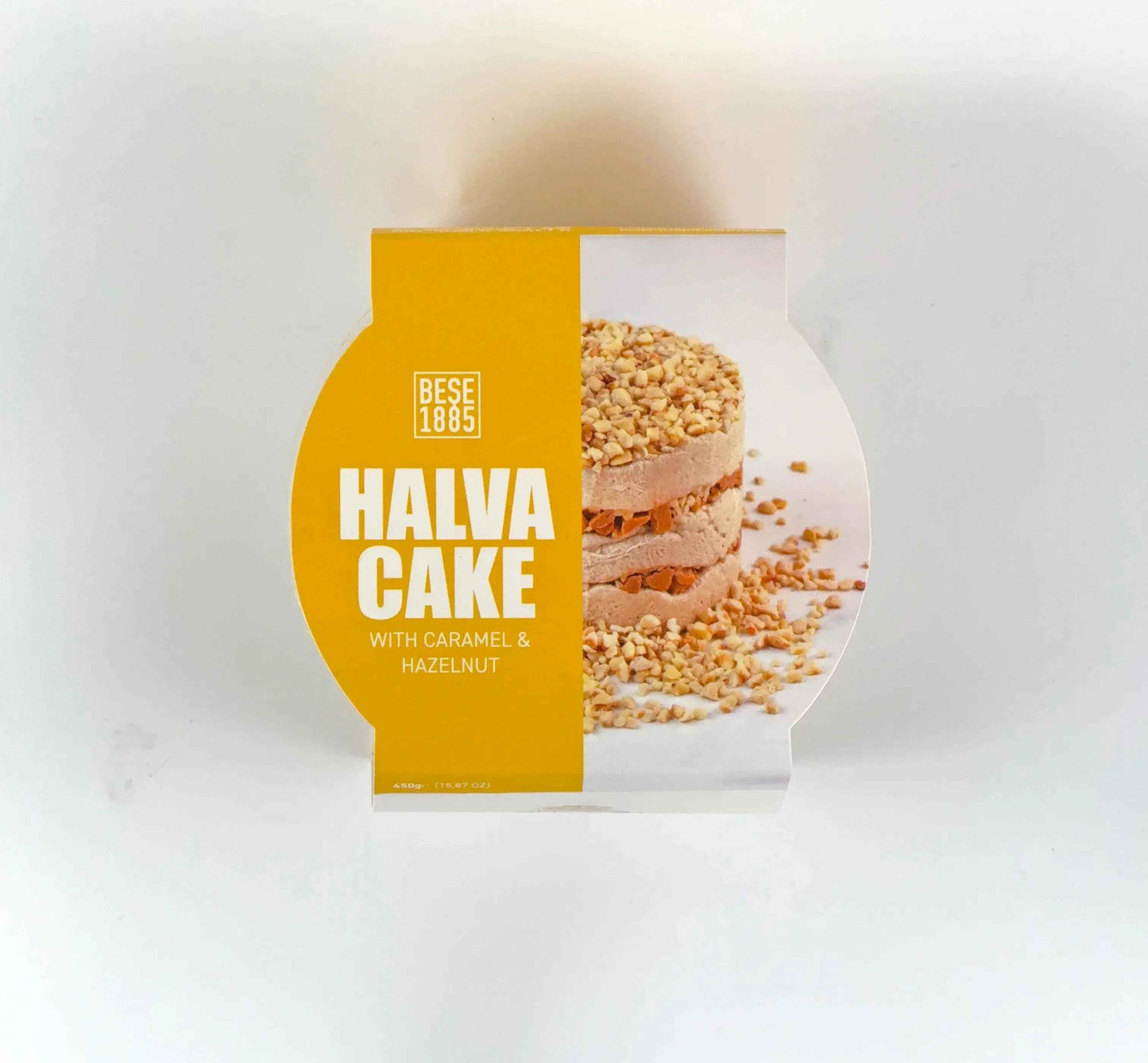 Bolo Halva Premium – 450g – Caramelo e Avelã