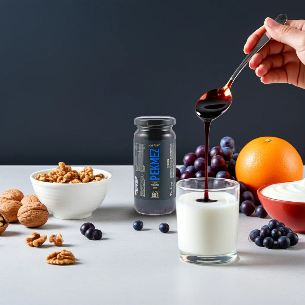 Premium Grape Molasses – 300g Glass Jar | Natural, Iron-Rich, Sugar-Free