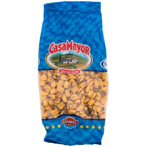 Casama Maïs Geroosterd Gezouten 250g bag of golden roasted salted corn kernels - Desapega.nl