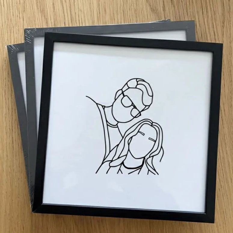 Chrya Gifts custom handmade photo frame personalized gift Brazilian Dutch heritage - Desapega.nl