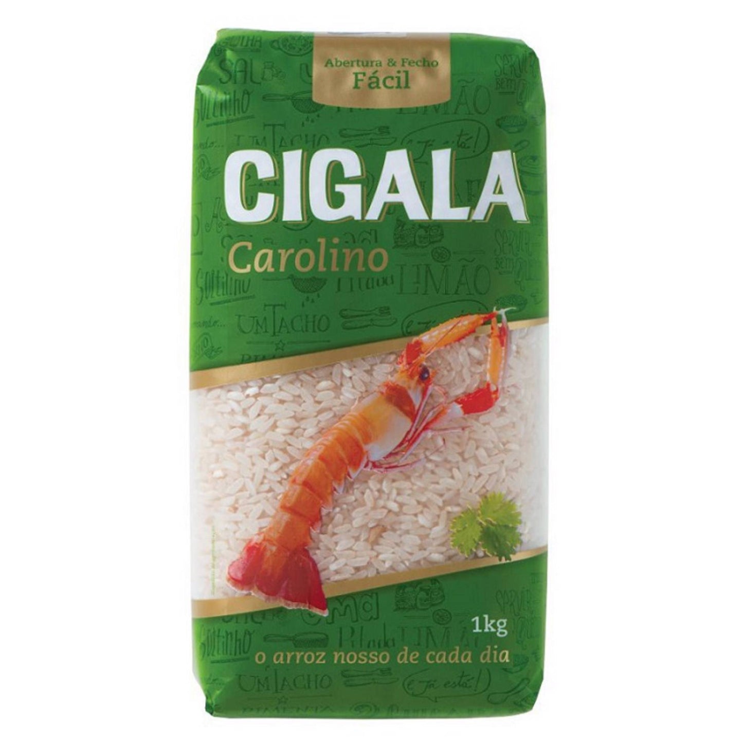Cigala Arroz Carolino Extra Longo 1kg — extra long grain Carolino rice - Desapega.nl