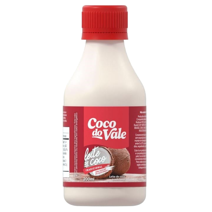 Do Vale Leite de Coco 200ml — coconut milk can - Desapega.nl