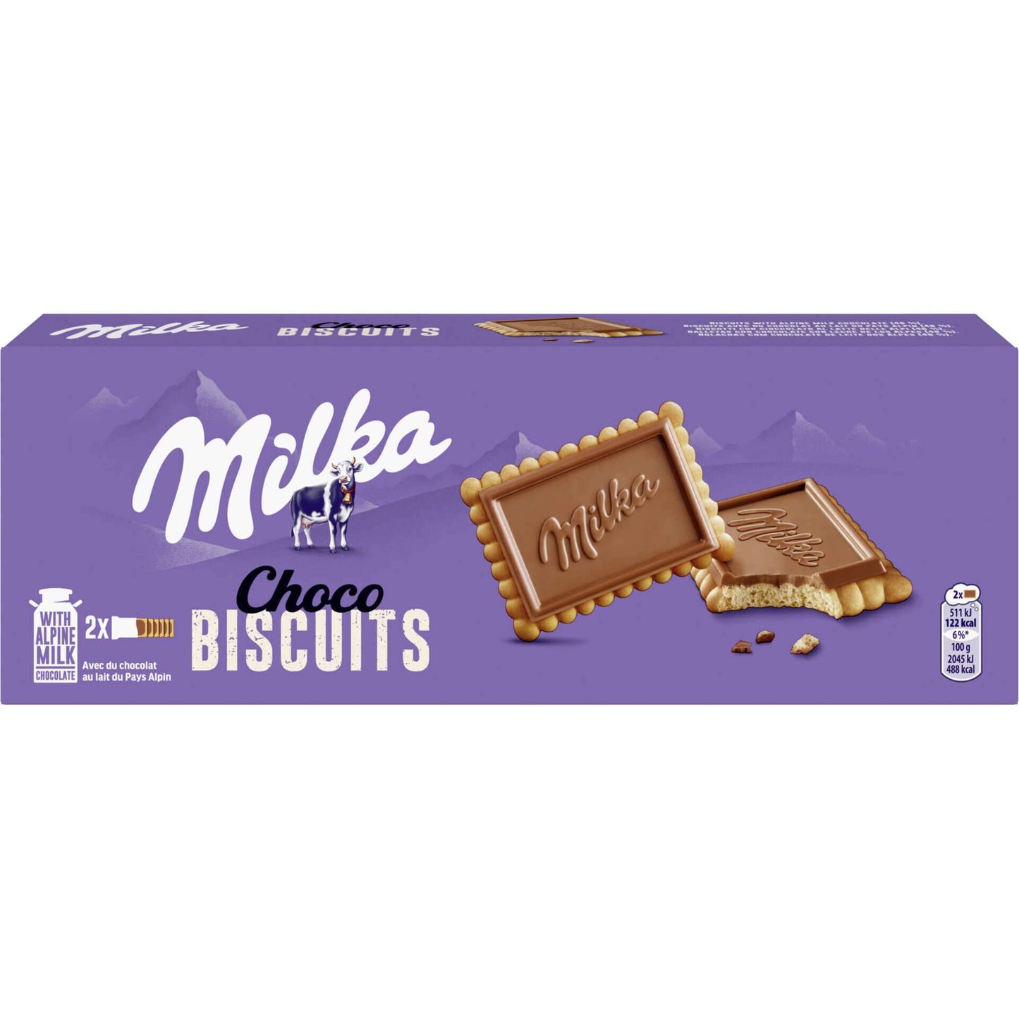 Milka Choco Biscuit milk chocolate biscuits 150g package from Portugal - Desapega.nl