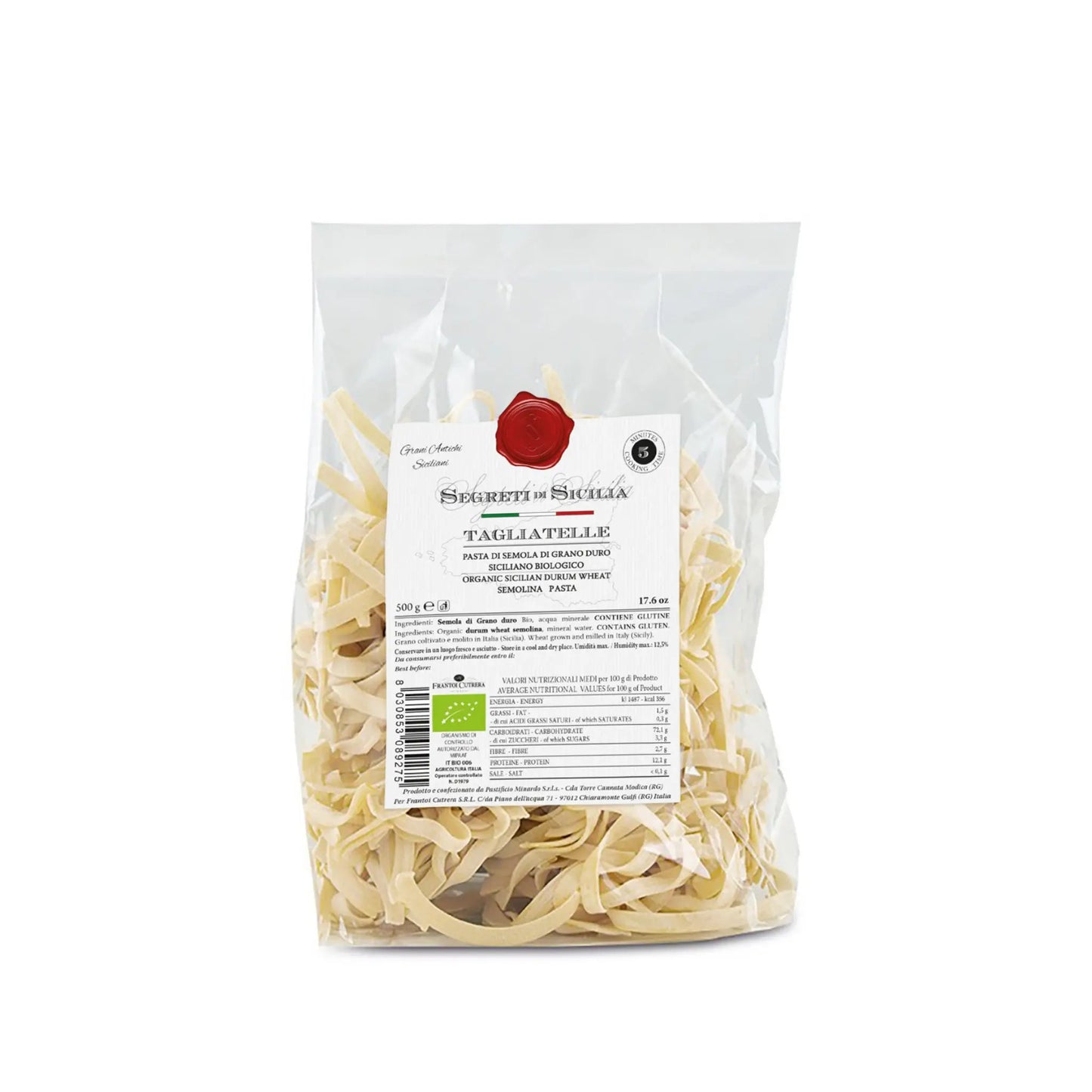Tagliatelle – Biologische Siciliaanse Pasta