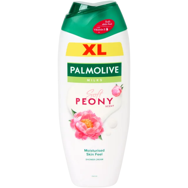 Palmolive Soft Peony Shower Gel 750ml bottle with delicate floral fragrance for daily body care - Desapega.nl