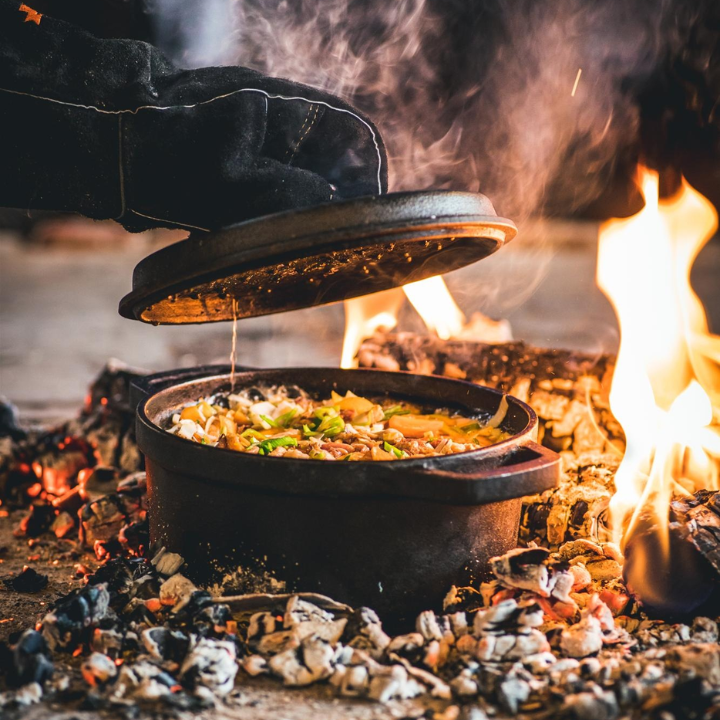 The Windmill Gietijzeren BBQ Pan M