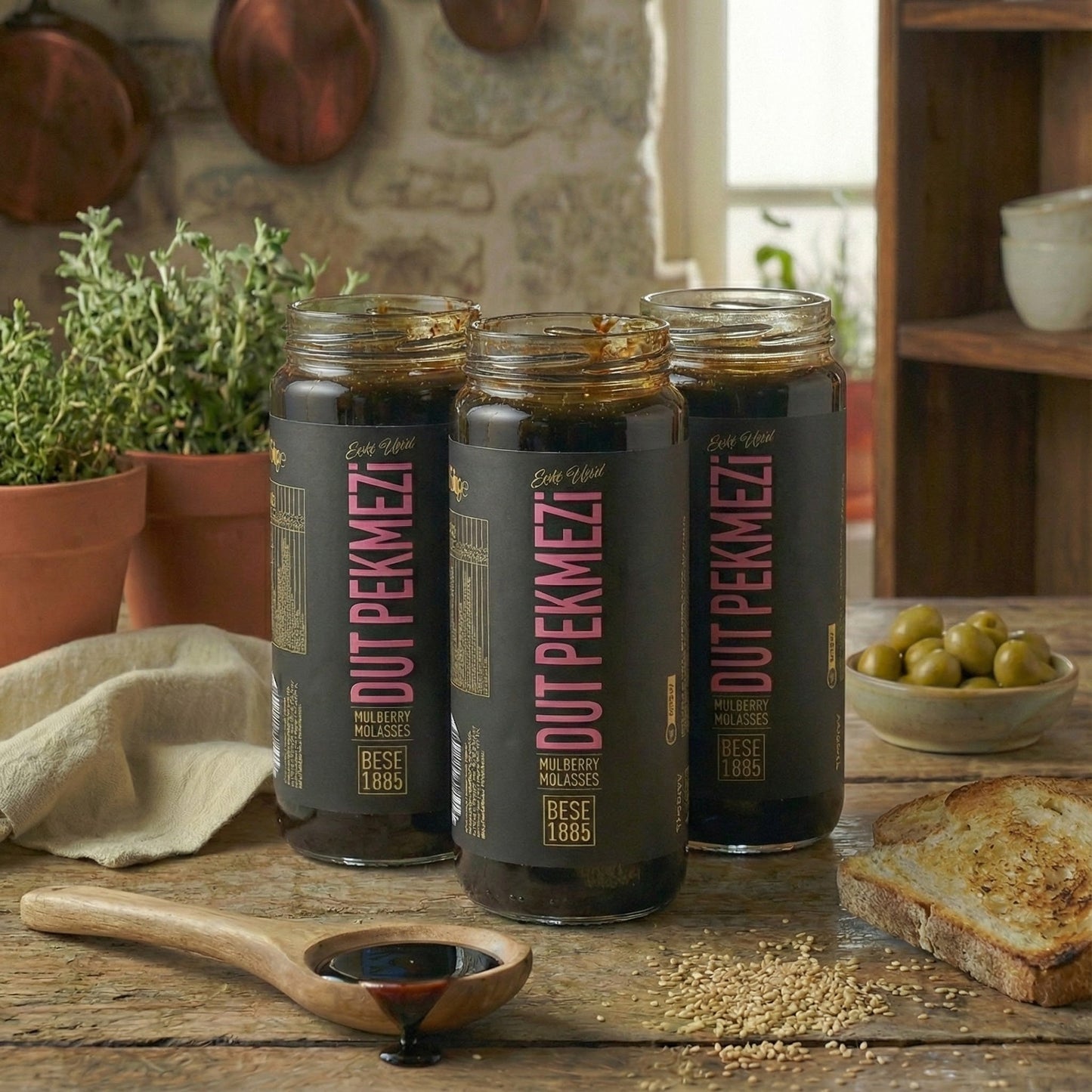 Premium Mulberry Molasses – 650g – 3-Pack