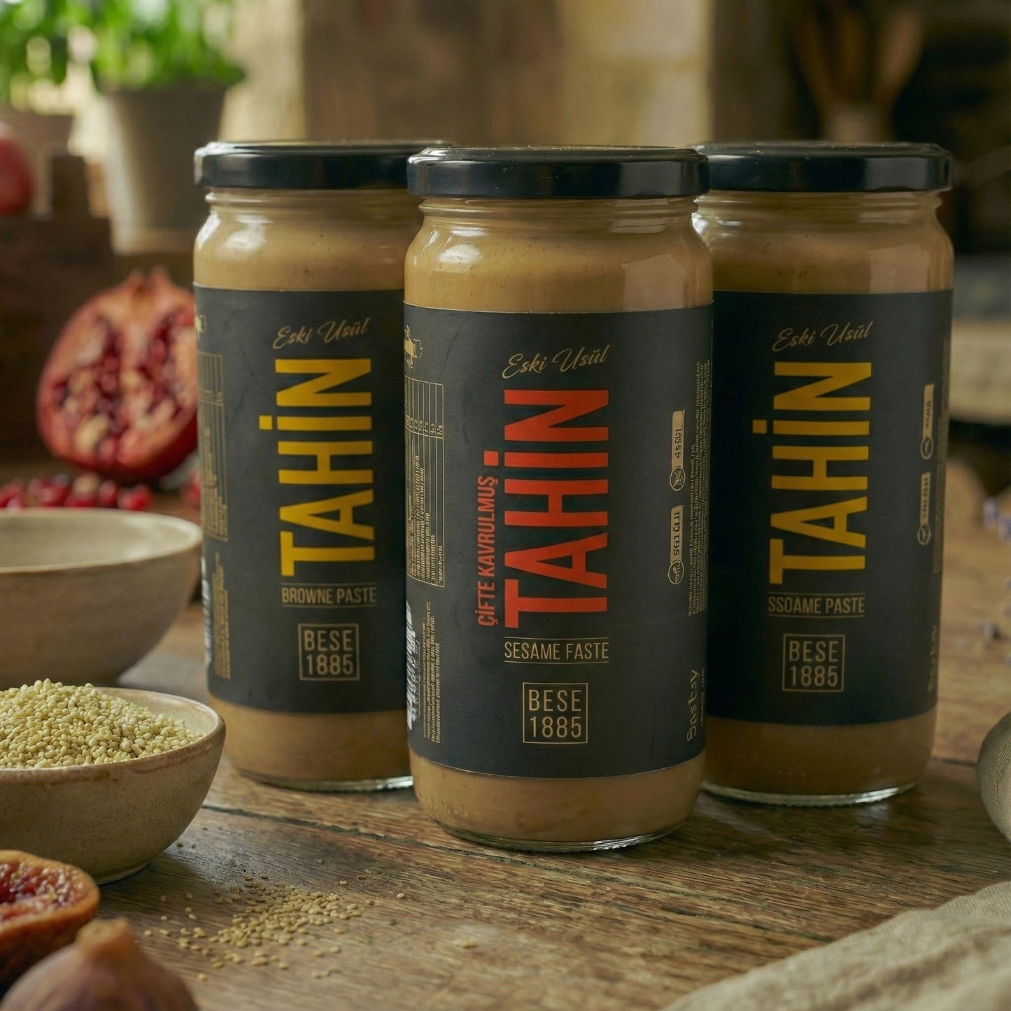 Premium Tahini Bundle – 500g x 3 (Mixed Pack)