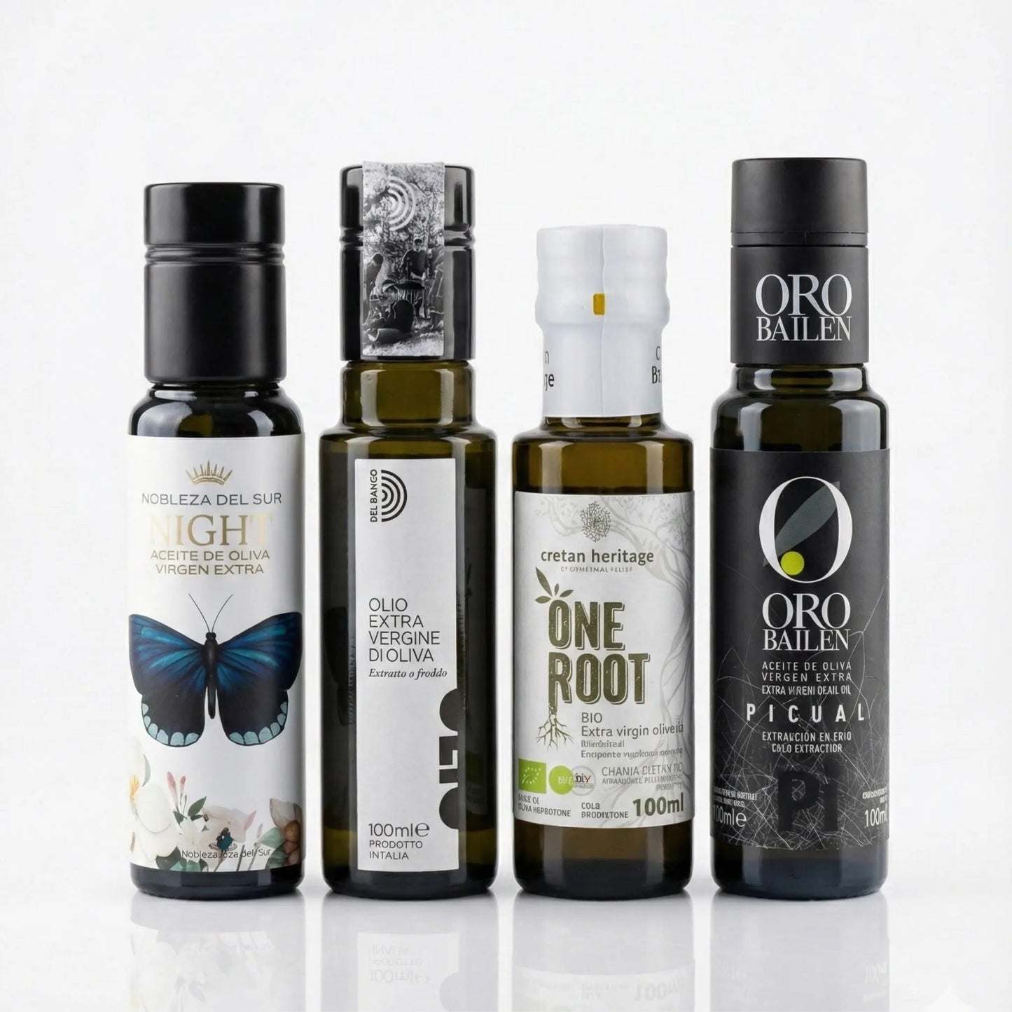 Premium Olijfolie Proeverij Set - 4 x 100ml