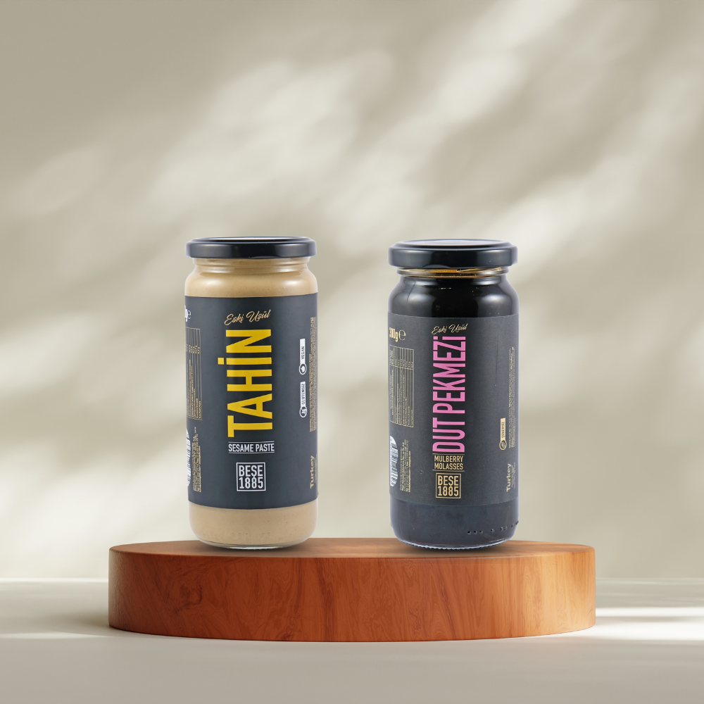 Duo de Tahine e Melaço de Amora – 230g + 300g 