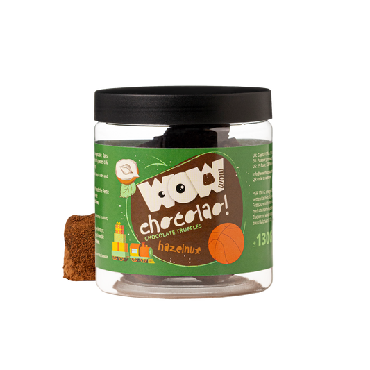 Hazelnut - Father's Day Chocolate Truffles - 130g Gifting jar