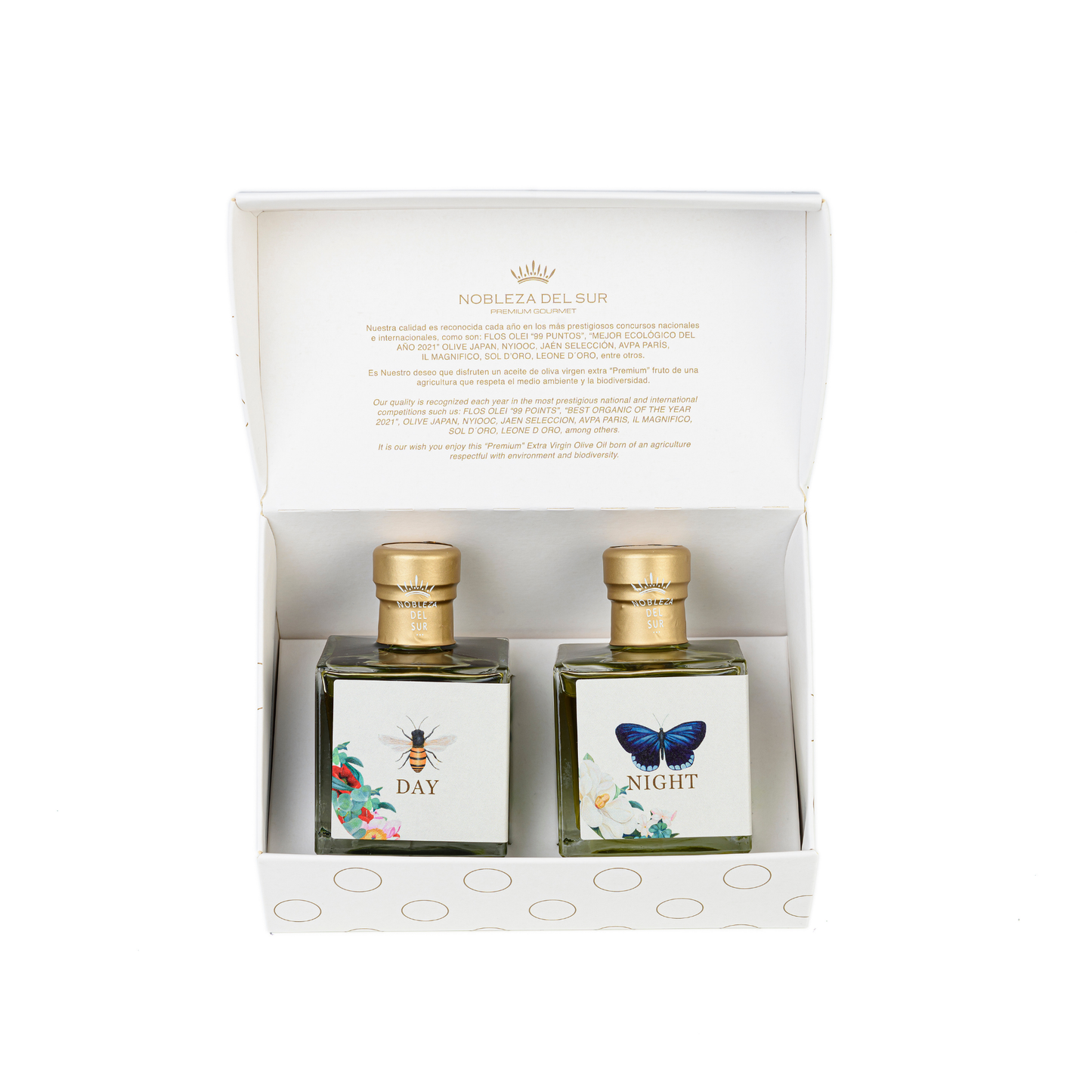 NOBLEZA DEL SUR  – Geschenkset Olijfolie ECO DAY & ECO NIGHT