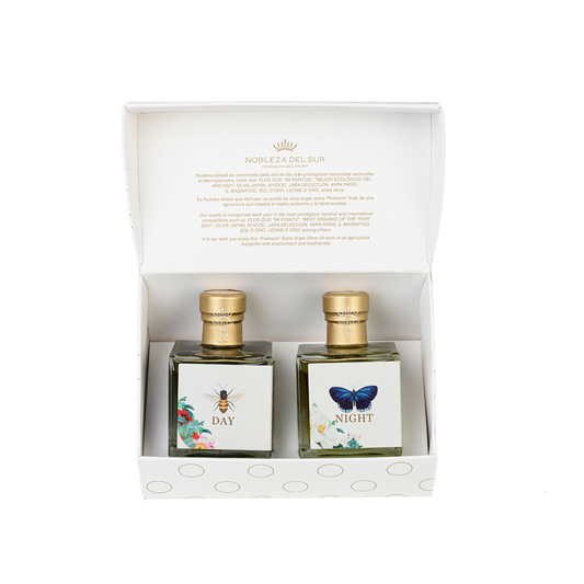 NOBLEZA DEL SUR  – Geschenkset Olijfolie ECO DAY & ECO NIGHT