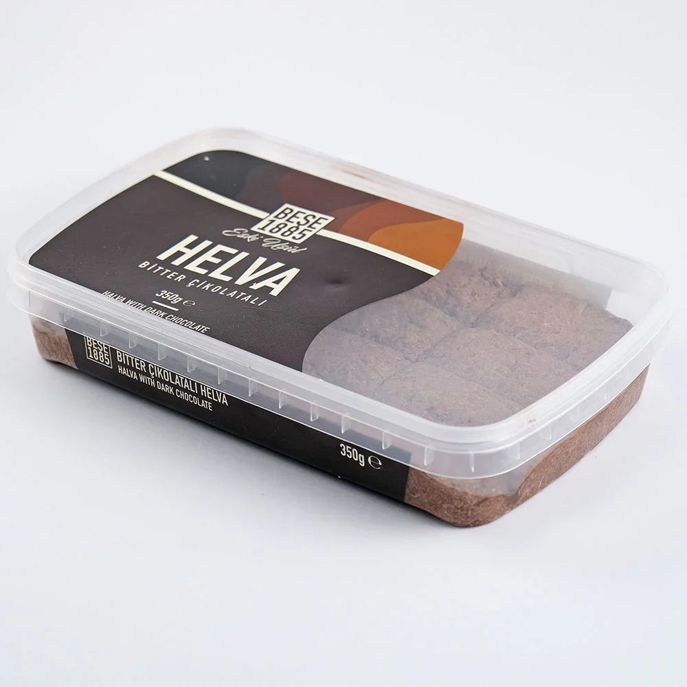 Premium Tahini Halva – 350g – Bitter Chocolate