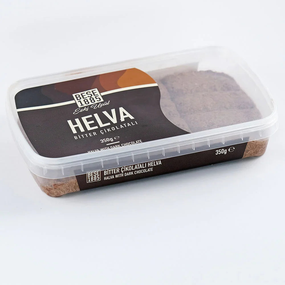 Premium Tahini Halva – 350g – Bitter Chocolate