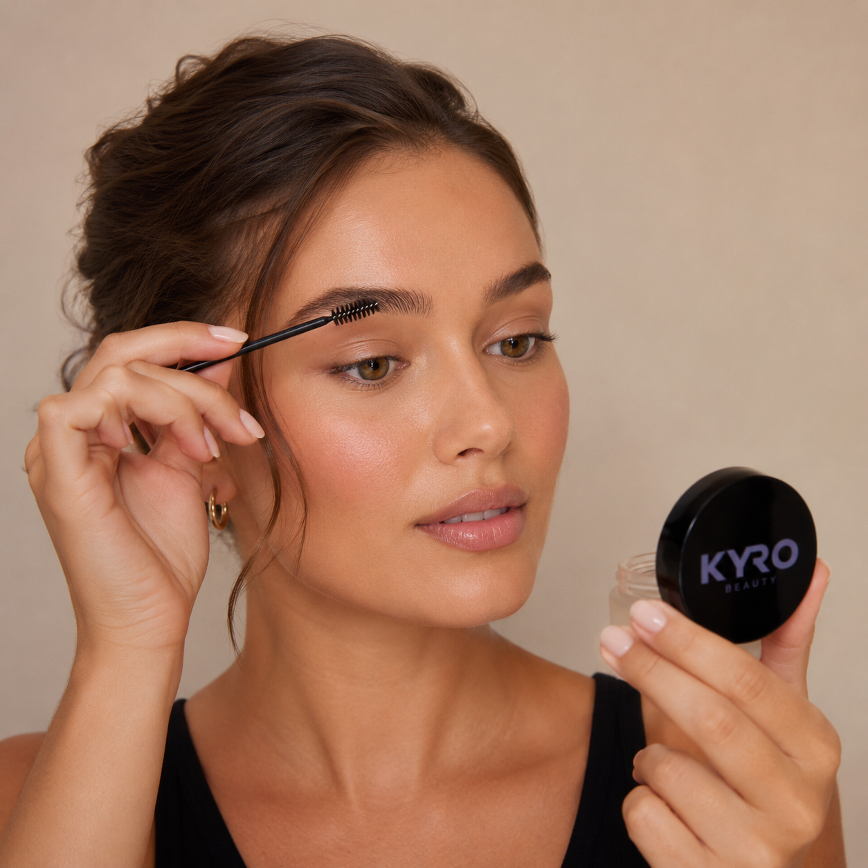 Gel para sobrancelhas com óleo de argan