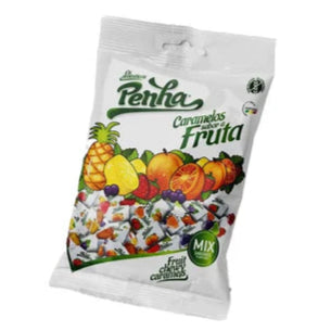 Caramelos de Frutos Tropicais Penha 100g - Tropical Fruit Hard Candies - Desapega