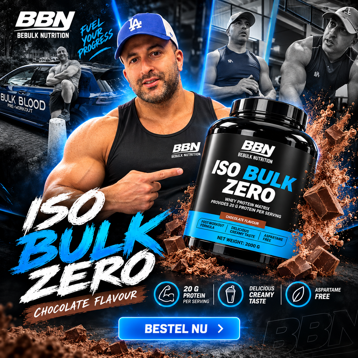 Iso Bulk Zero - BeBulk Nutrition