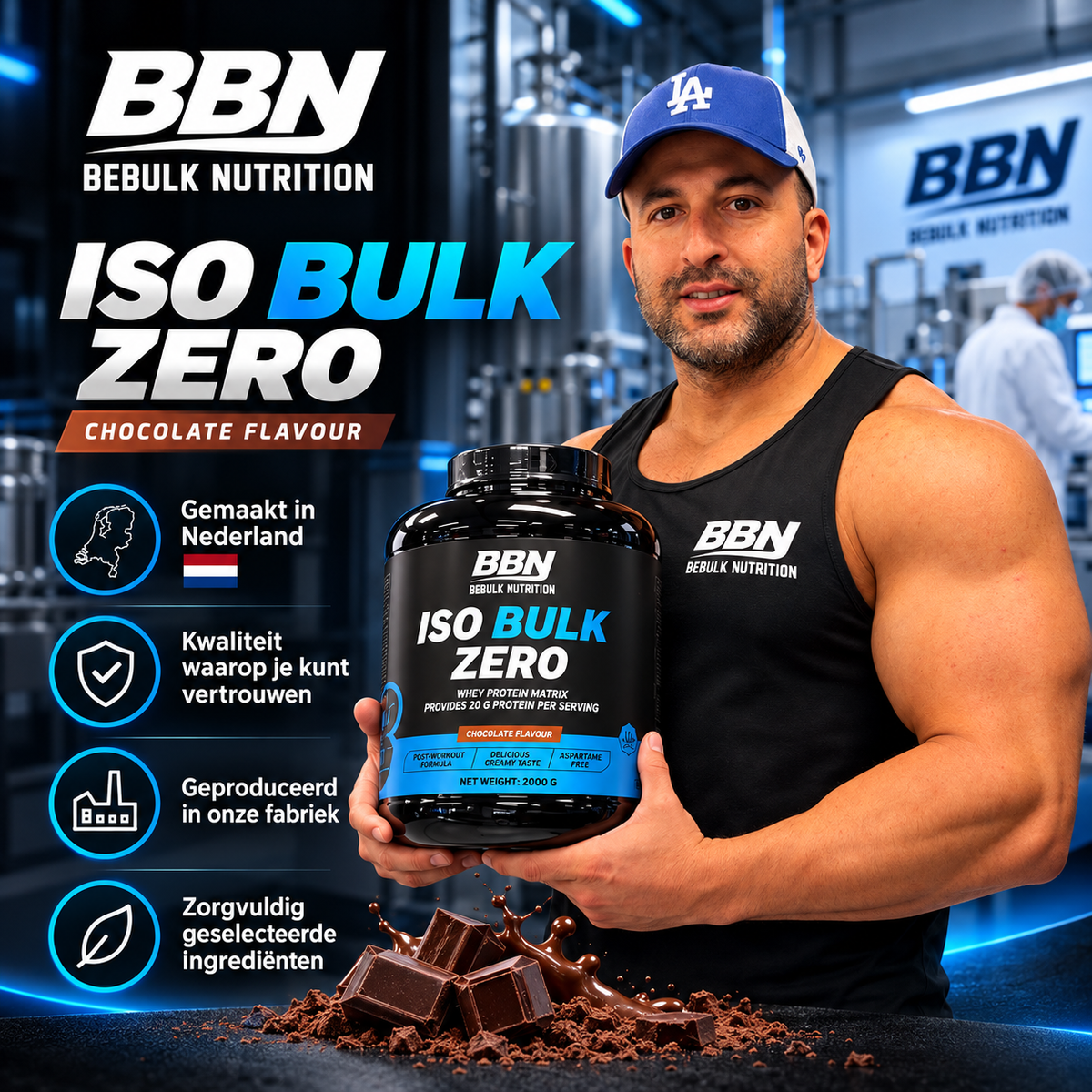 Iso Bulk Zero - BeBulk Nutrition