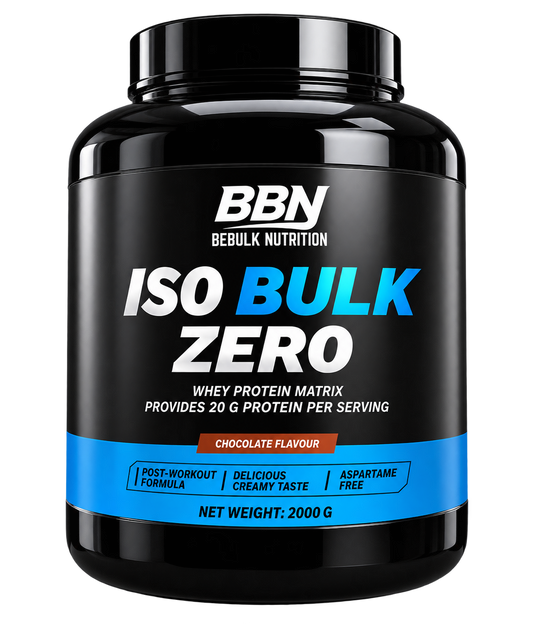 Iso Bulk Zero - BeBulk Nutrition