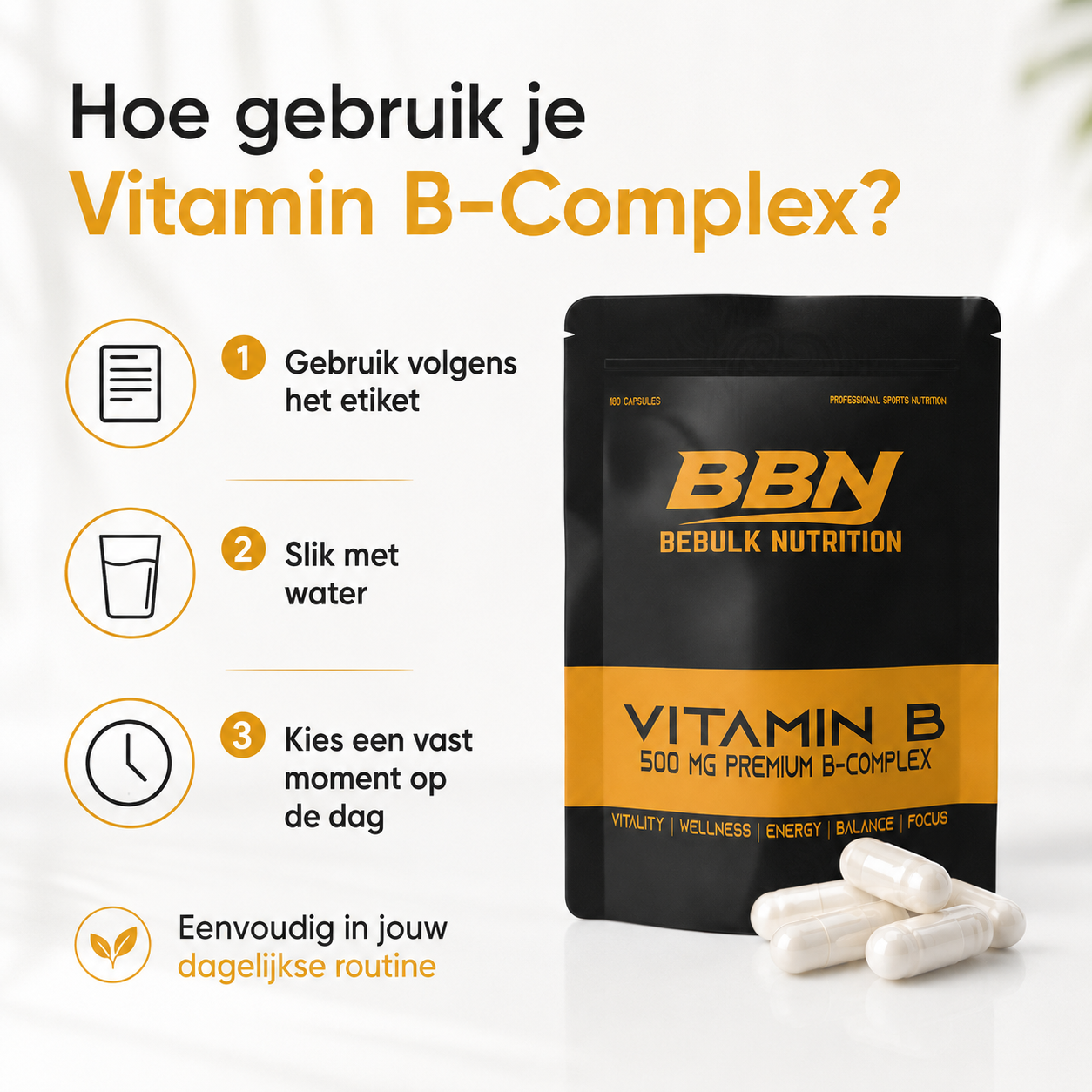 Vitamine B-Complex – BeBulk Nutrition