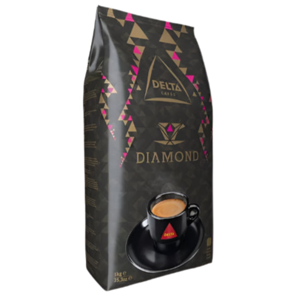 Café Delta Diamante Whole Bean Coffee 1kg - The Jewel of Portuguese Coffee