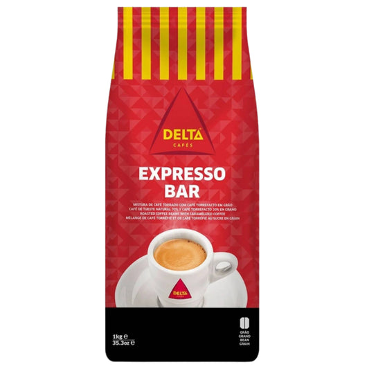 Café Delta Expresso Whole Bean Coffee 1kg - Portugal's Espresso Choice