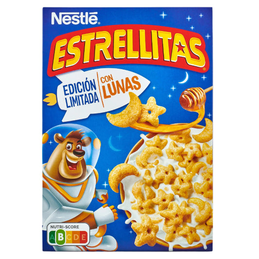 Estrelitas Cereal 375g - Honey-Coated Star-Shaped Delight
