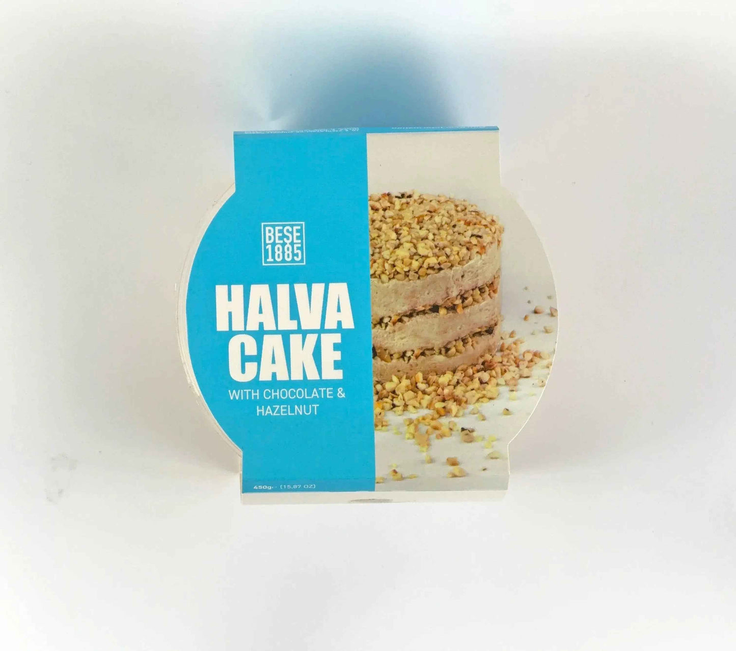 Bolo Halva Premium – 450g – Avelã e Chocolate