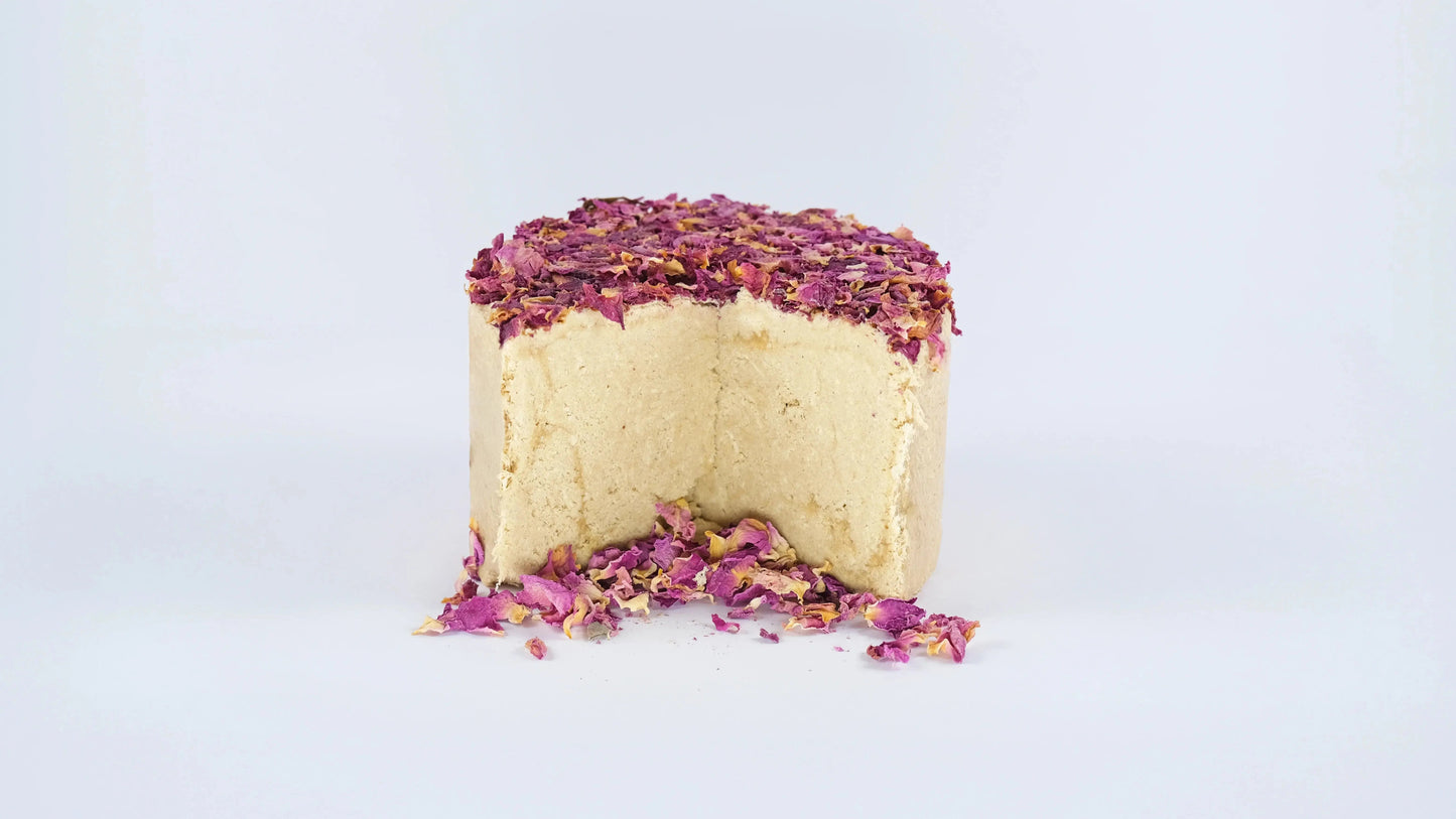 Premium Halva Cake – 450g – Delicate Rose Aroma