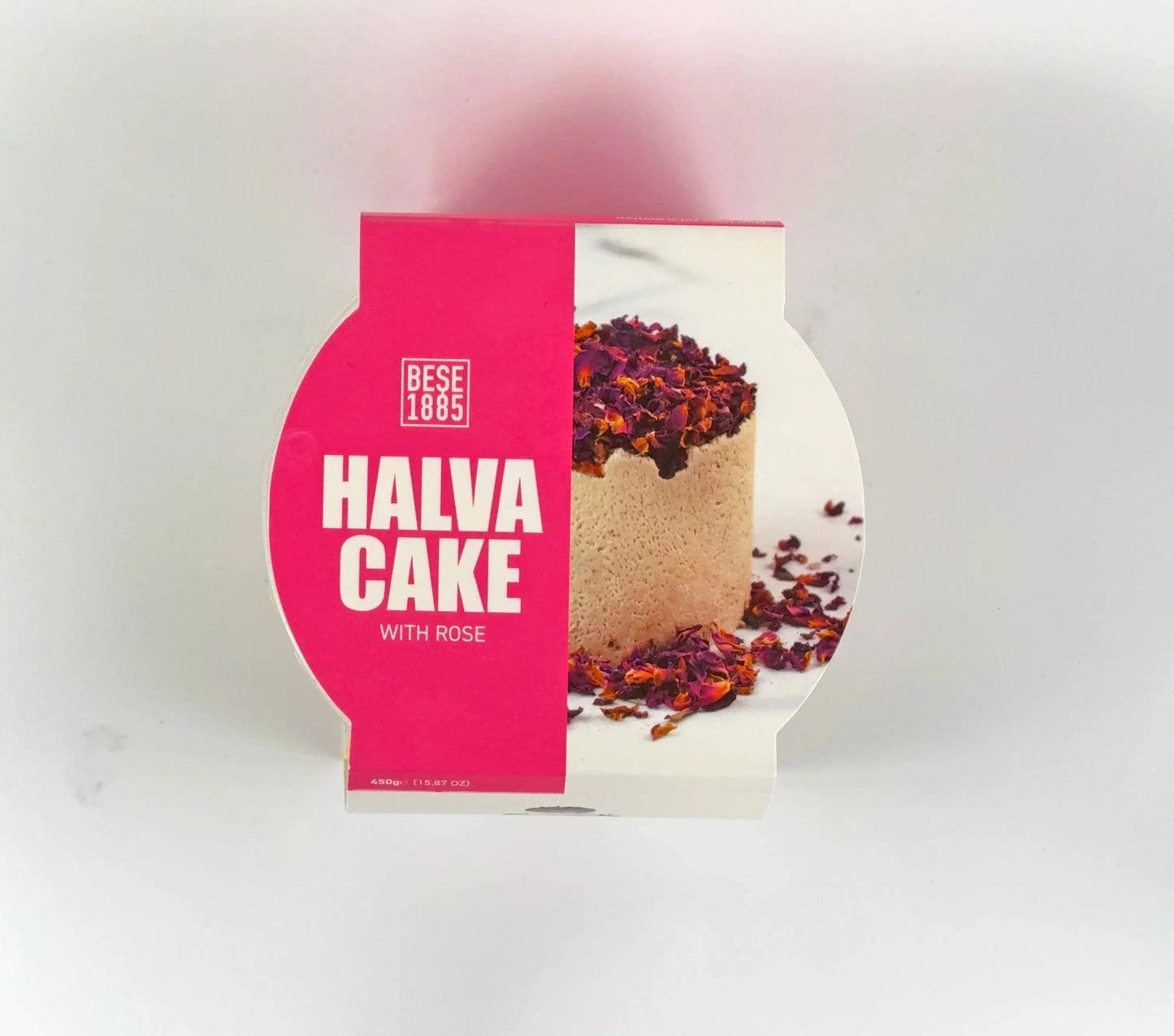 Premium Halva Cake – 450g – Delicate Rose Aroma