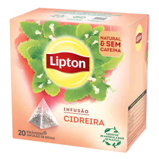 Lipton Infusão Cidreira 20 - Soothing Lemon Balm Infusion - desapega