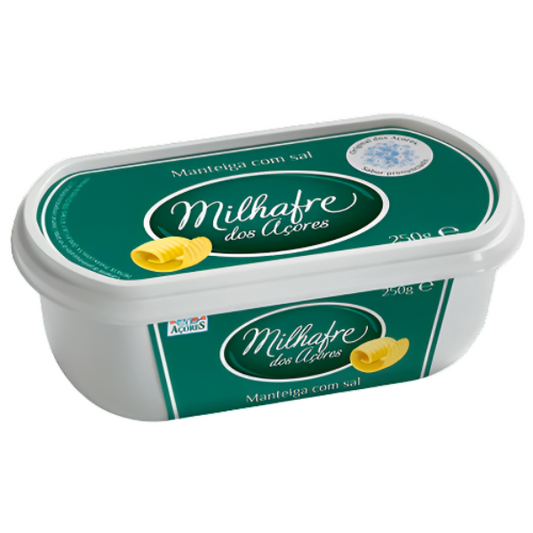 Milhafres Manteiga dos Açores Com Sal (Manteiga Portuguesa com Sal dos Açores)