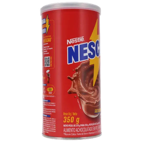 NESTLÉ Nescau Chocolate Powder 350g - The Essential Brazilian Chocolate Drink - Desapega.nl