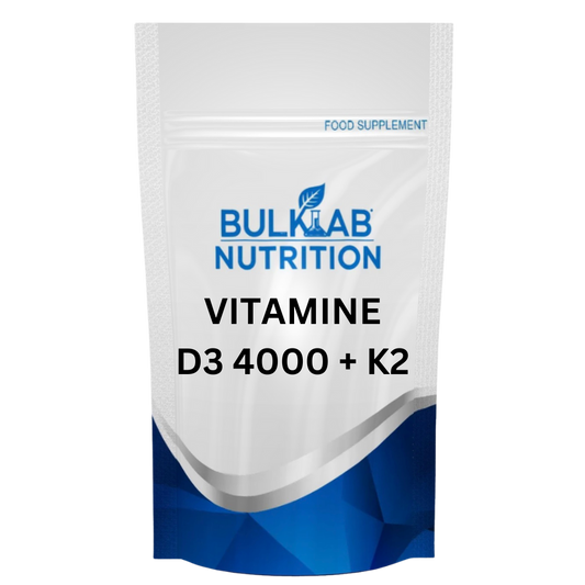 Vitamin D3 4000 IU + K2 100 mcg MK7 - Softgels – BulkLab Nutrition