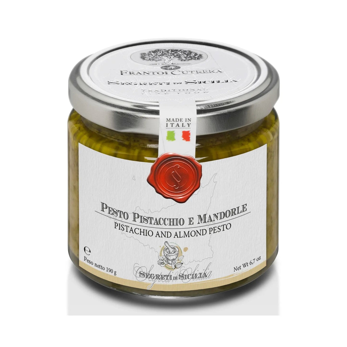 Pistachen- en Amandel Pesto– Siciliaanse Stijl