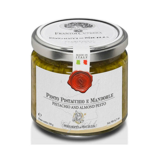 Pistachen- en Amandel Pesto– Siciliaanse Stijl