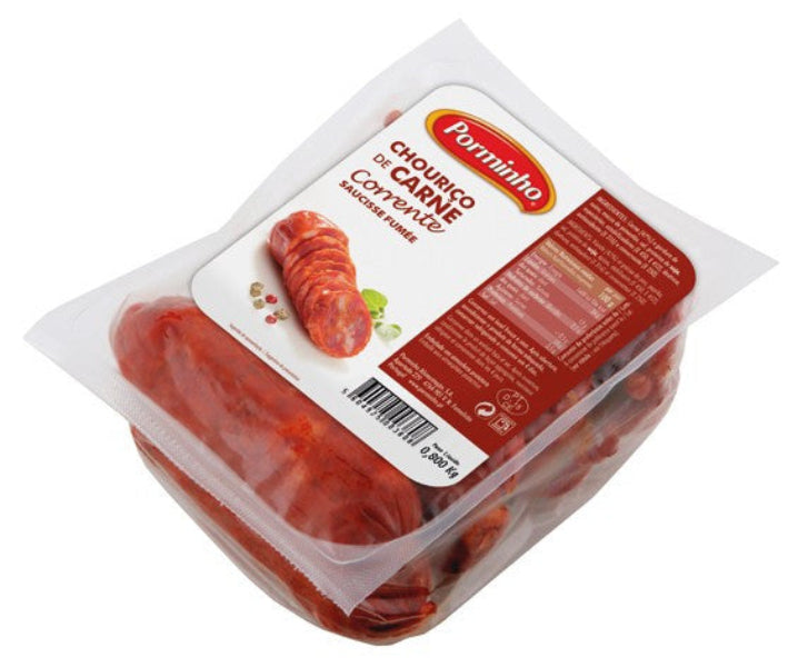 Porminho Chouriço de Carne Corrente (Traditional Pork Chorizo)