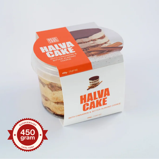 Bolo Halva Premium – 450g – Canela e Amêndoa Amarga