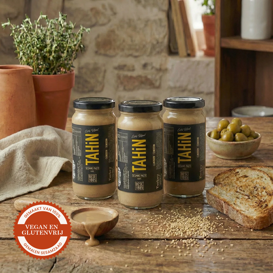 Stone-Ground Premium Tahini – 500g  3-Pack