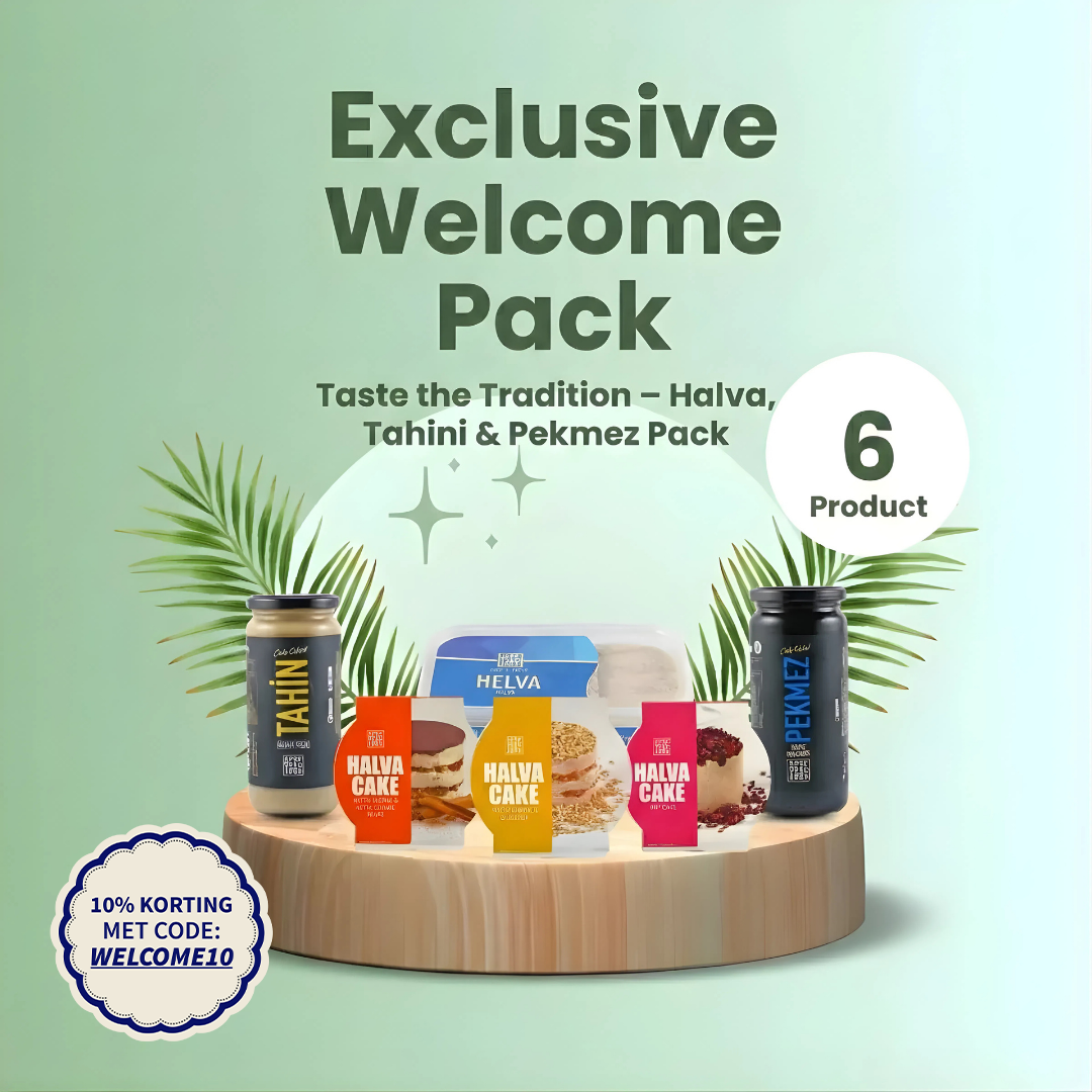Premium Welcome Package – Special Introductory Offer | Turkish Halva, Tahini & Pekmez Assortment