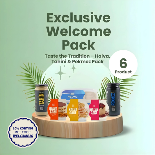 Premium Welcome Package – Special Introductory Offer | Turkish Halva, Tahini & Pekmez Assortment