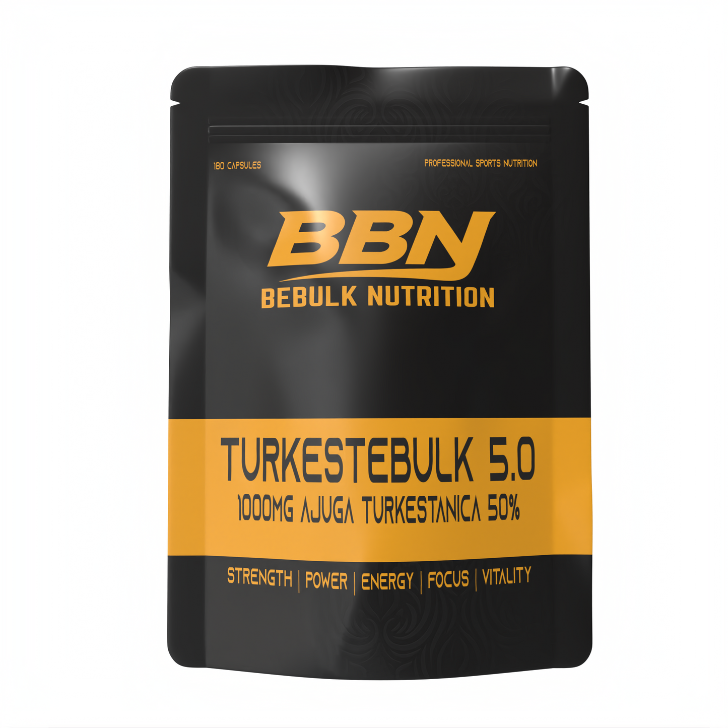 TurkesteBulk 5.0 - Turkesterone 1000mg 50% - Vegan - BeBulk Nutrition