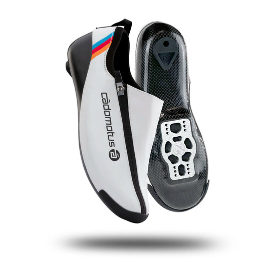 Sapatilha de ciclismo Chronos Bianco - Montagem direta Wahoo Speedplay