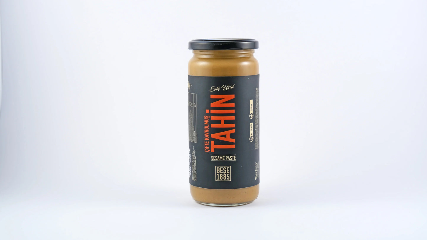 Double-Roasted Premium Tahini – 500g  3-Pack