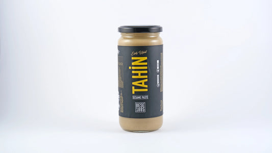 Premium Turkish Tahini – Stone-Ground Sesame Paste (500g Family Jar)