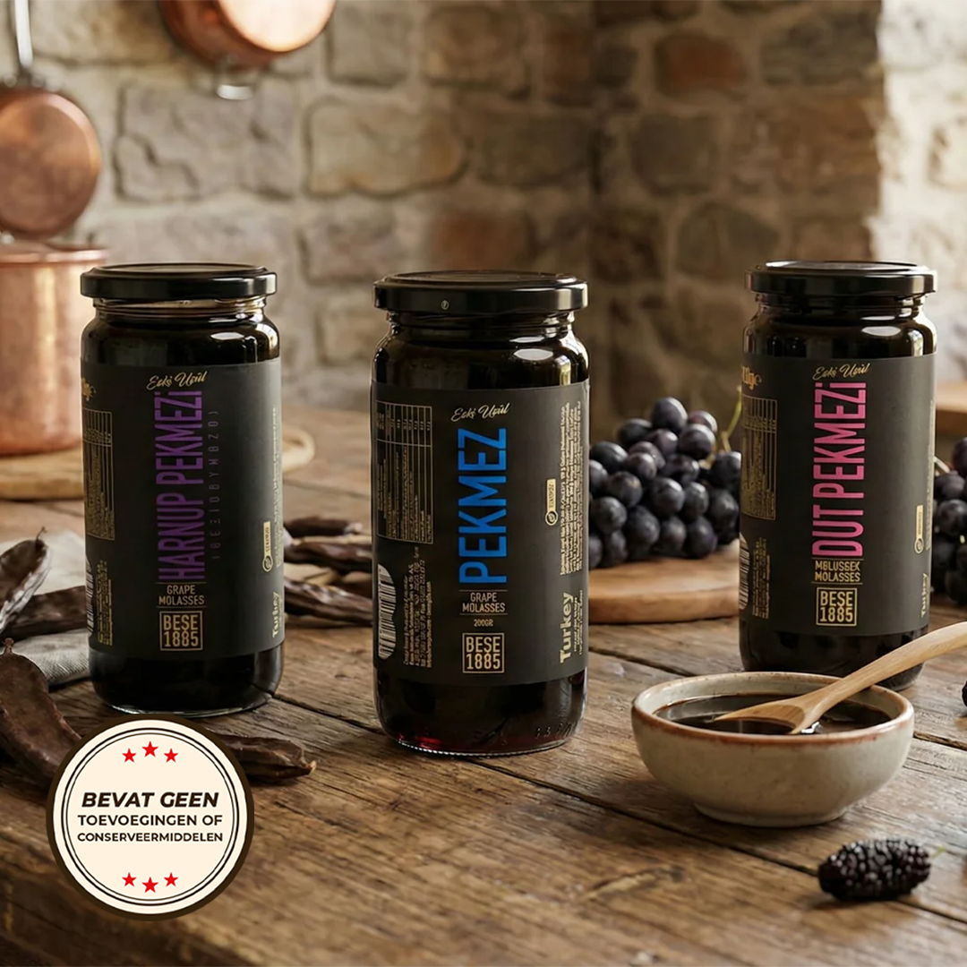Molasses Variety Pack – 3 x 300g (Mulberry, Grape & Harput)