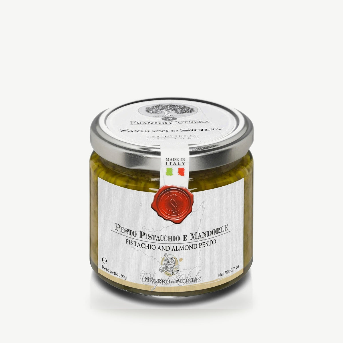 Pistachen- en Amandel Pesto– Siciliaanse Stijl