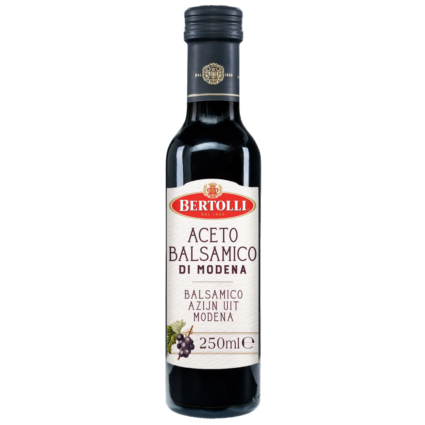 Bertolli Balsamico Azijn 250ml bottle - Italian balsamic vinegar for salads and cooking - Desapega.nl